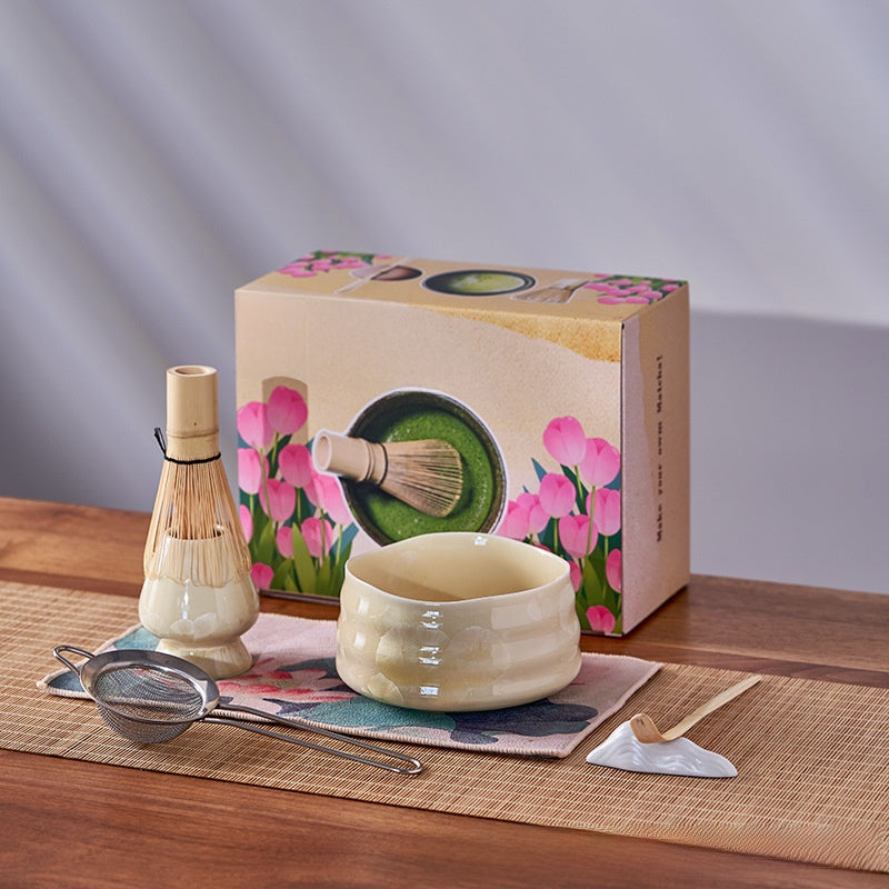 Ceramic Matcha Whisk Set