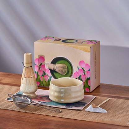 Ceramic Matcha Whisk Set