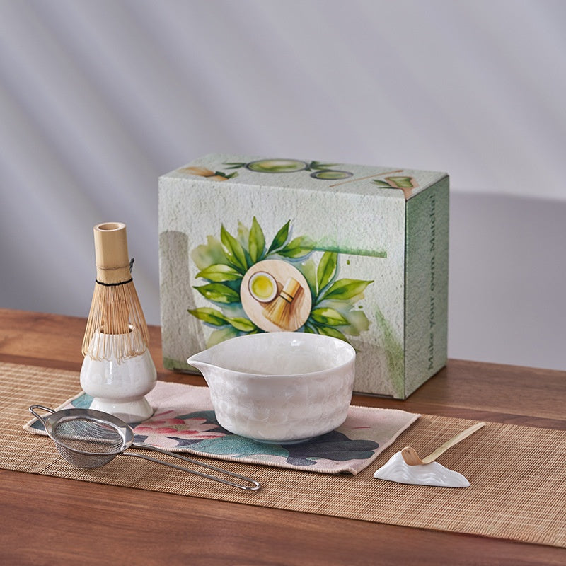Ceramic Matcha Whisk Set