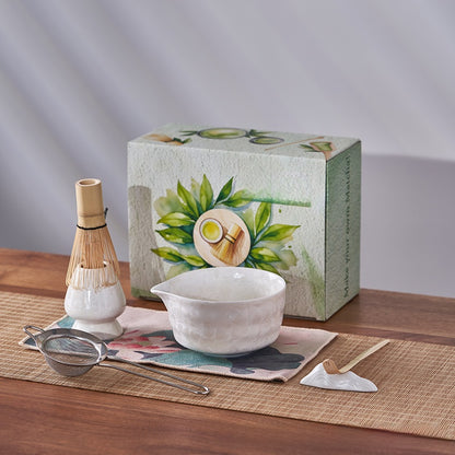 Ceramic Matcha Whisk Set
