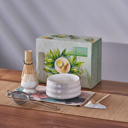 Ceramic Matcha Whisk Set