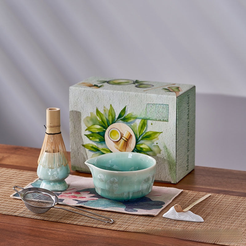 Ceramic Matcha Whisk Set