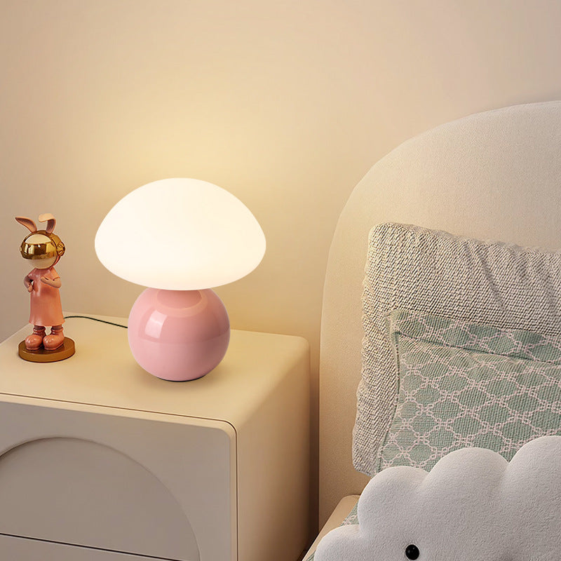 Ceramic Mushroom Night Light Table Lamp