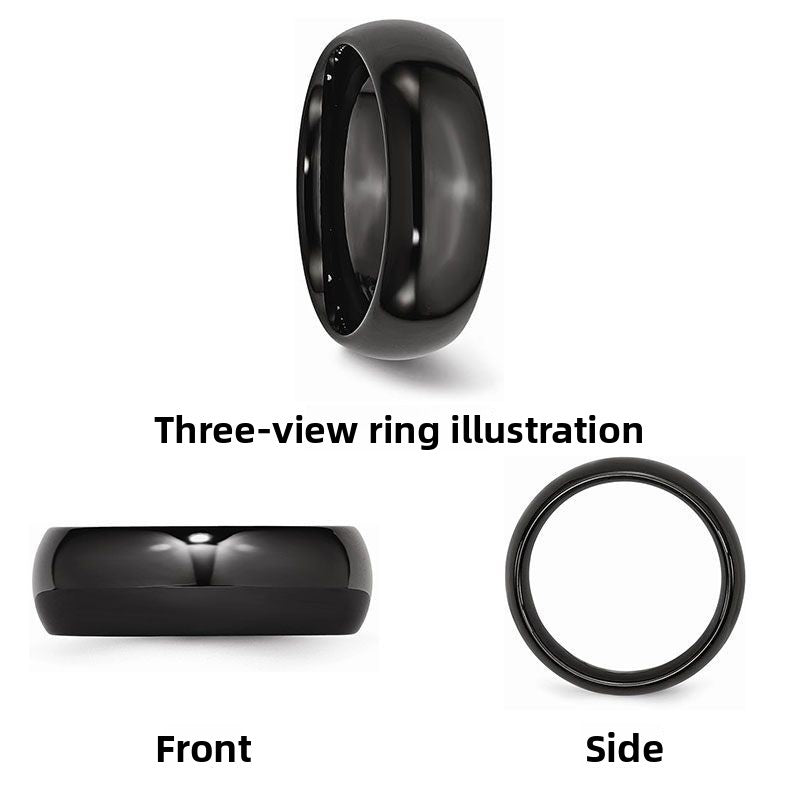Ceramic NFC Smart Ring