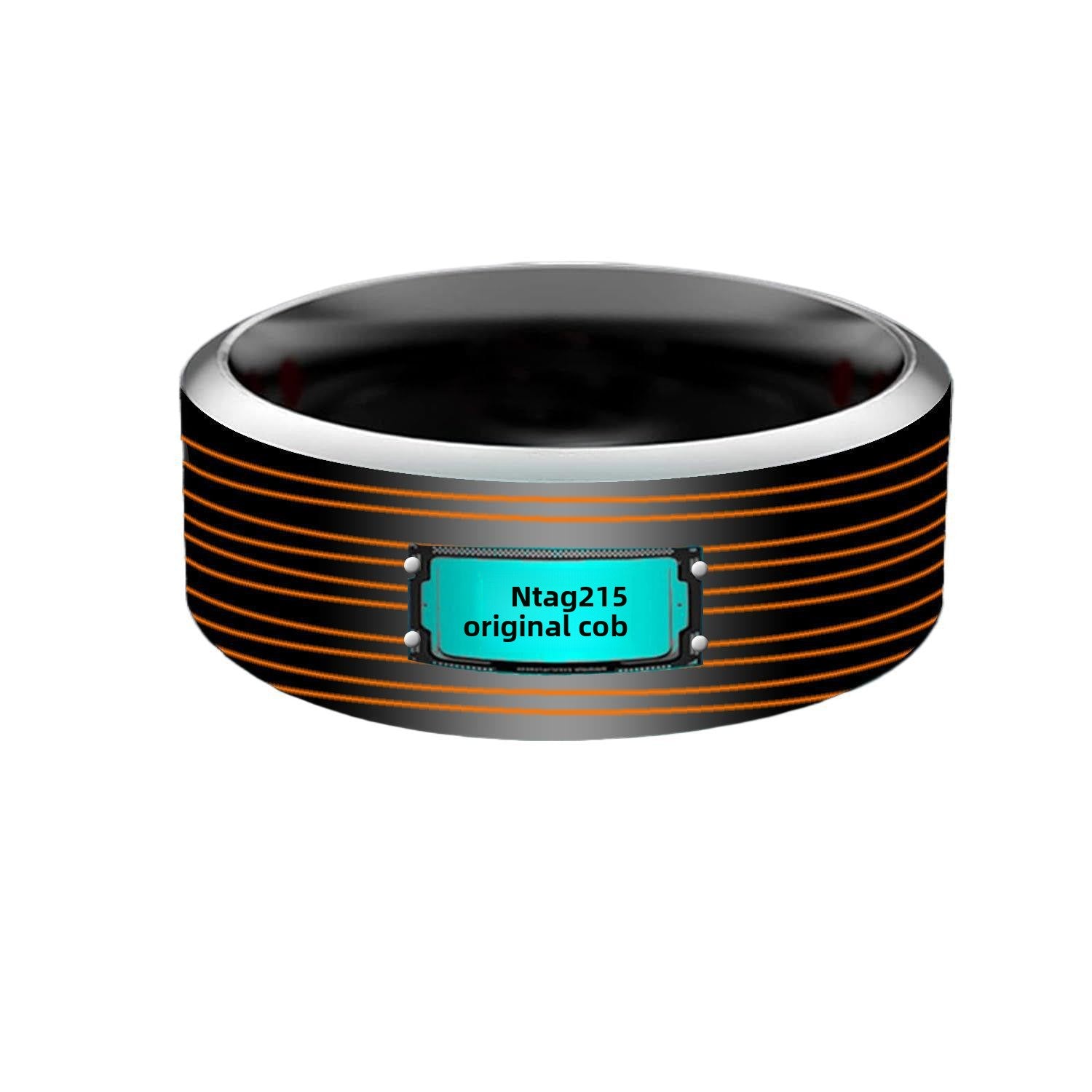 Ceramic NFC Smart Ring