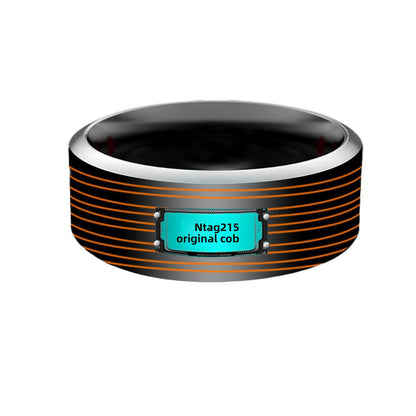 Ceramic NFC Smart Ring