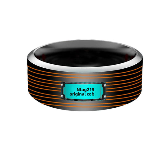 Ceramic NFC Smart Ring