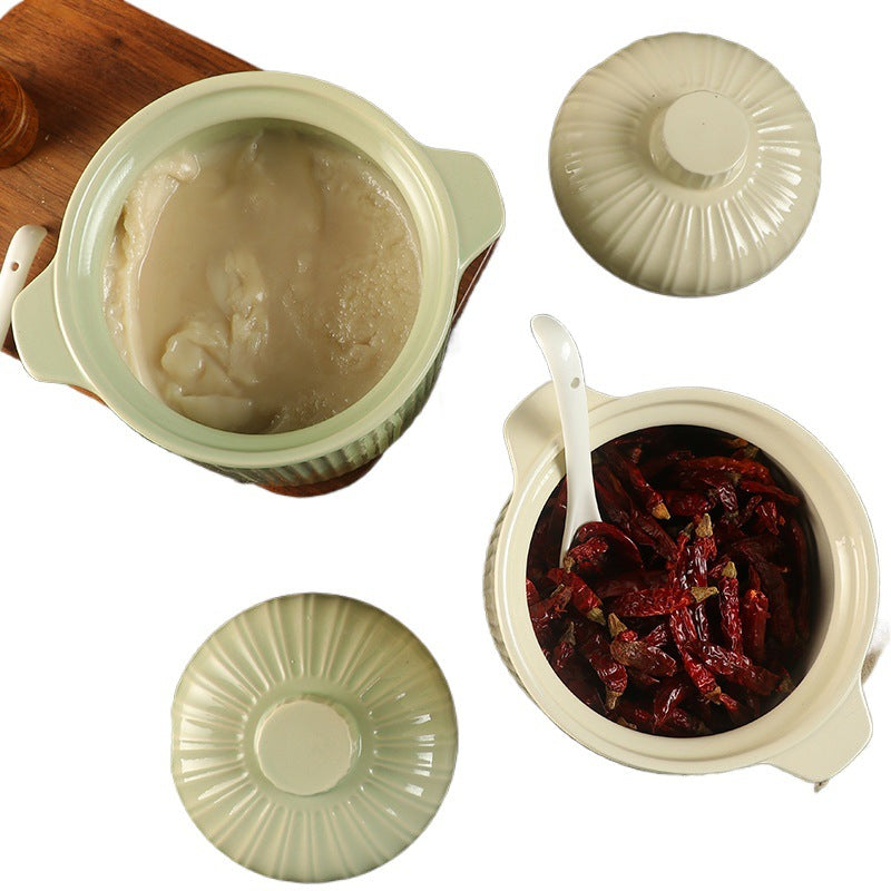 Ceramic Oil Container