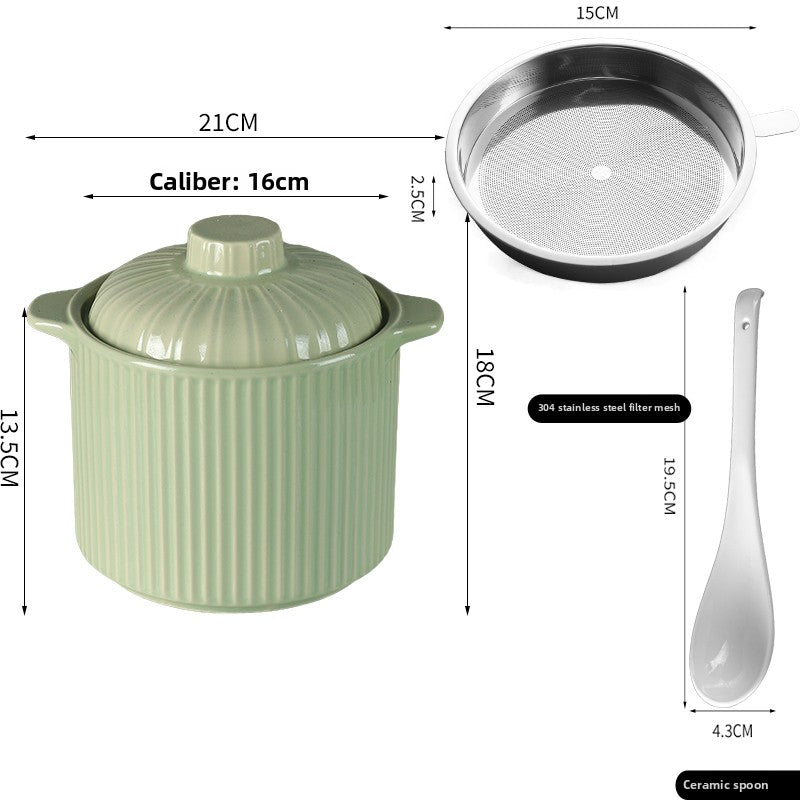 Ceramic Oil Container