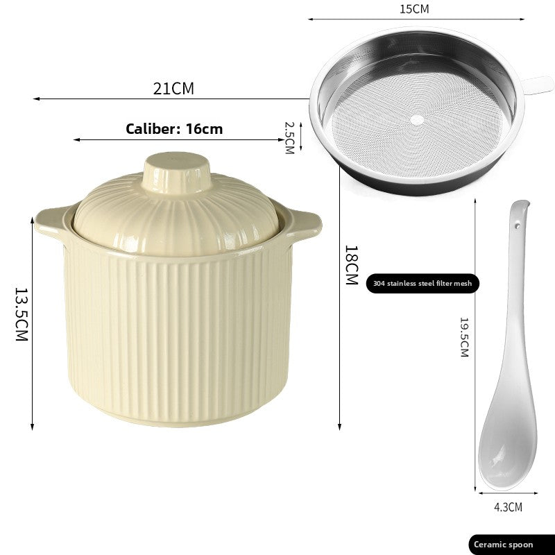 Ceramic Oil Container