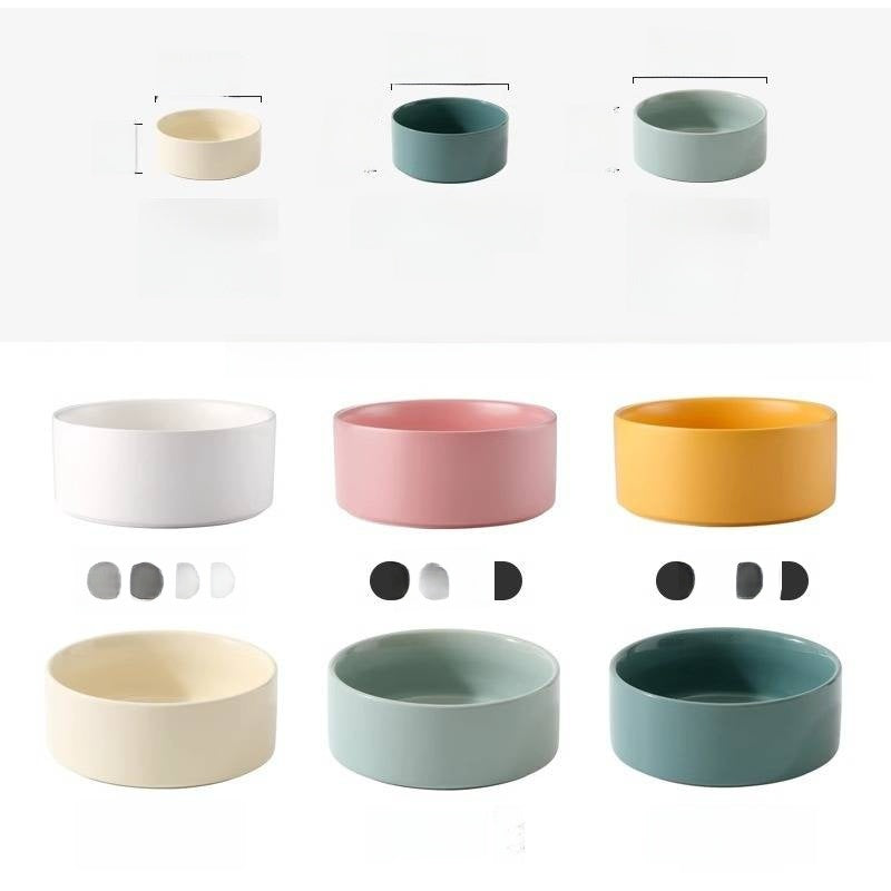 Ceramic Pet Bowl for Cats and Dogs