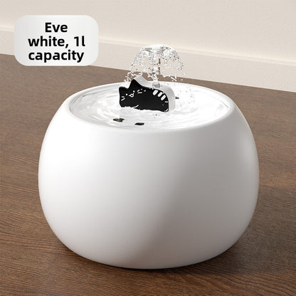 Ceramic Pet Water Dispenser with Automatic Circulation
