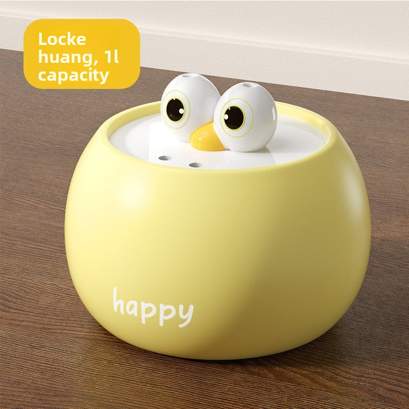 Ceramic Pet Water Dispenser with Automatic Circulation