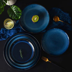 8in Blue Glaze