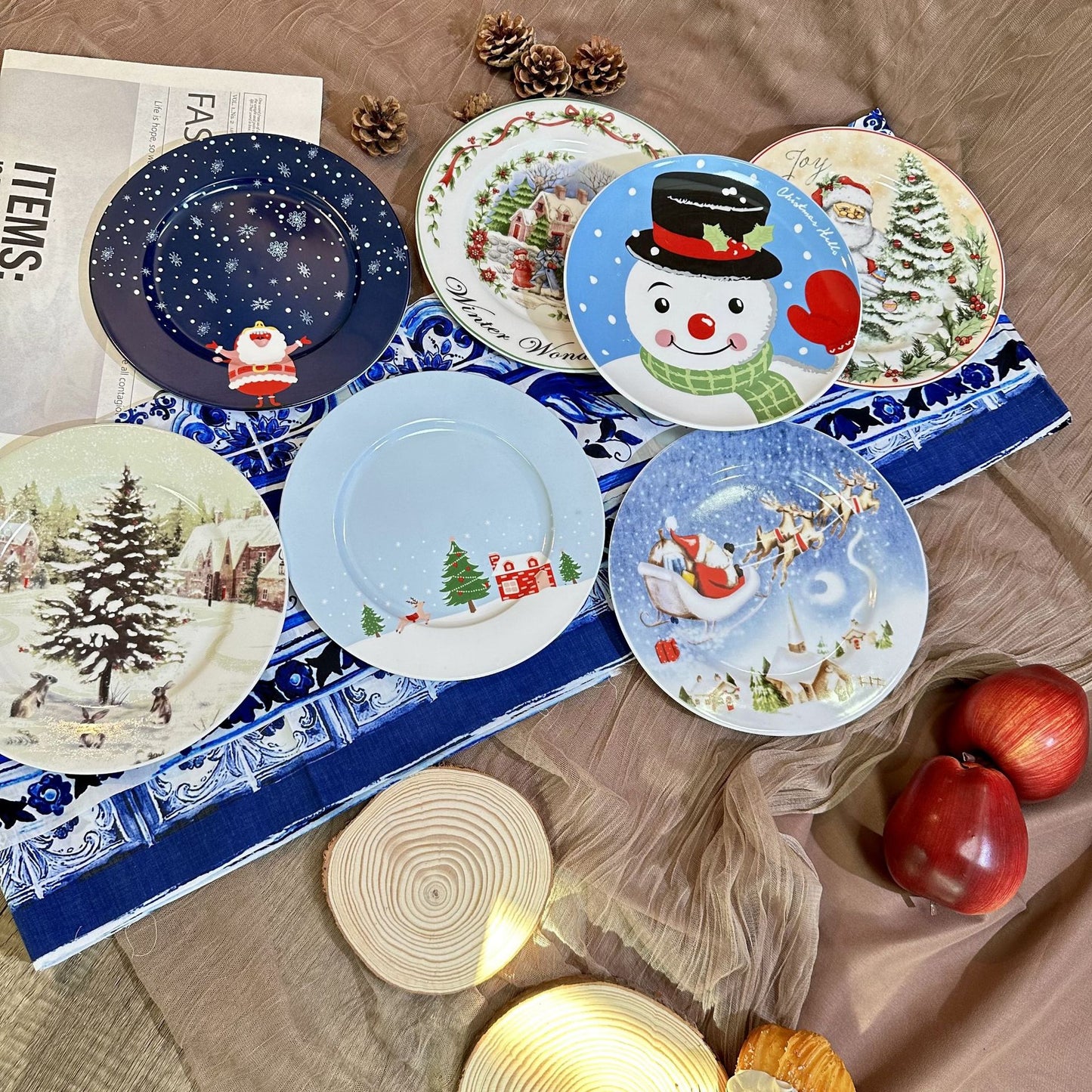 Ceramic plates