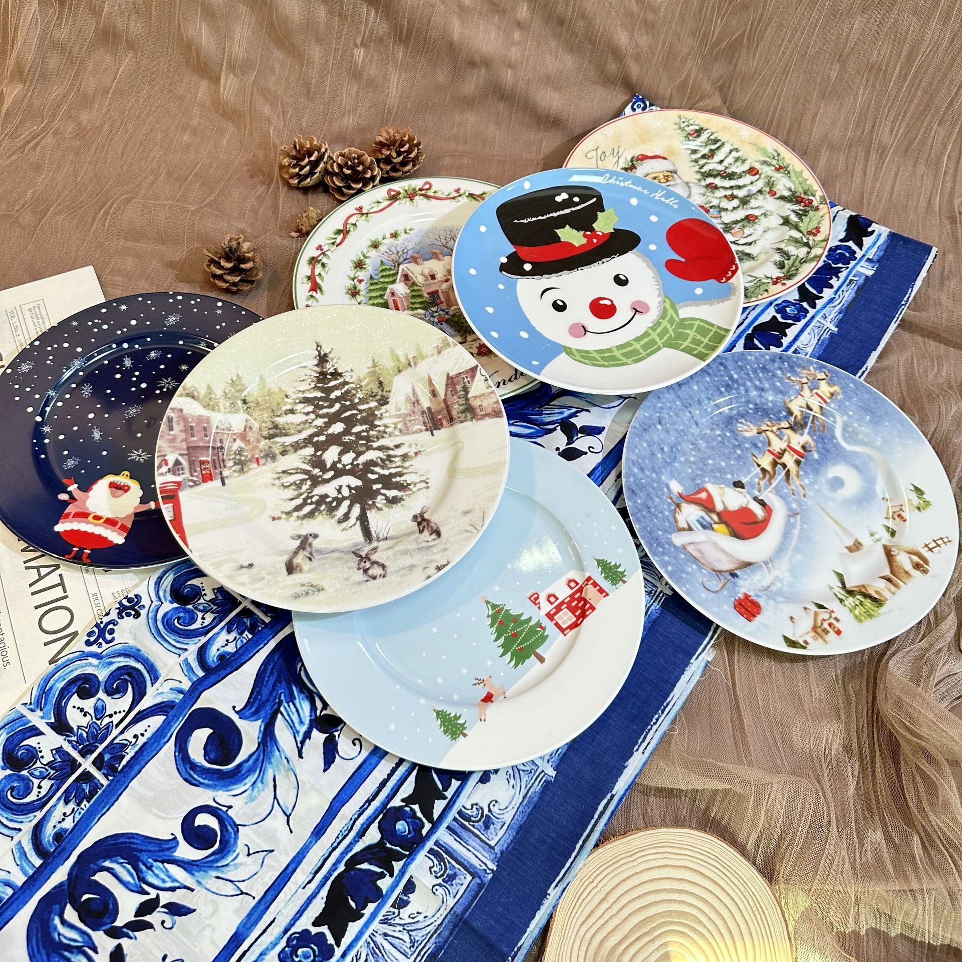 Ceramic plates