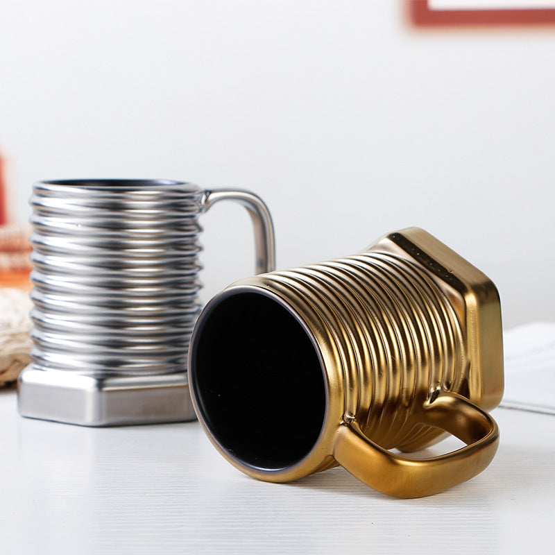 Ceramic Plating Coffee Mug