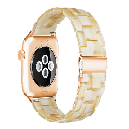 Ceramic resin watch strap