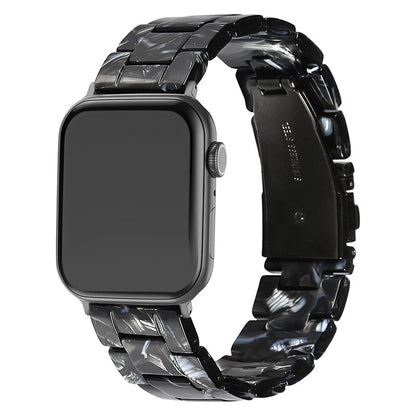 Ceramic resin watch strap