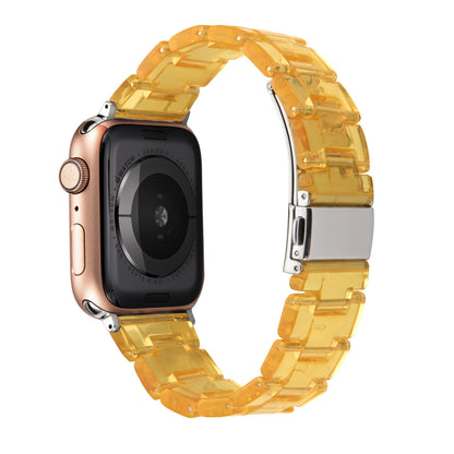 Ceramic resin watch strap