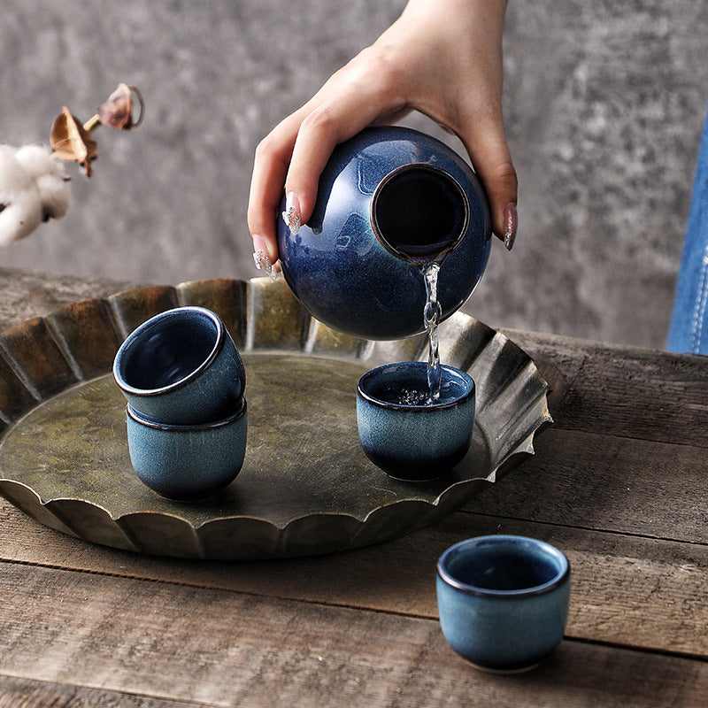 ceramic sake set