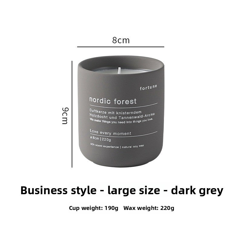 Ceramic Scented Candle Cup