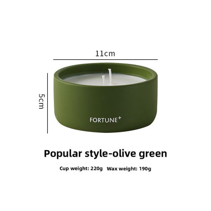 Ceramic Scented Candle Cup