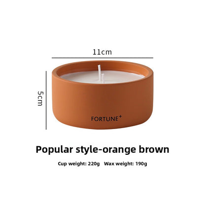 Ceramic Scented Candle Cup