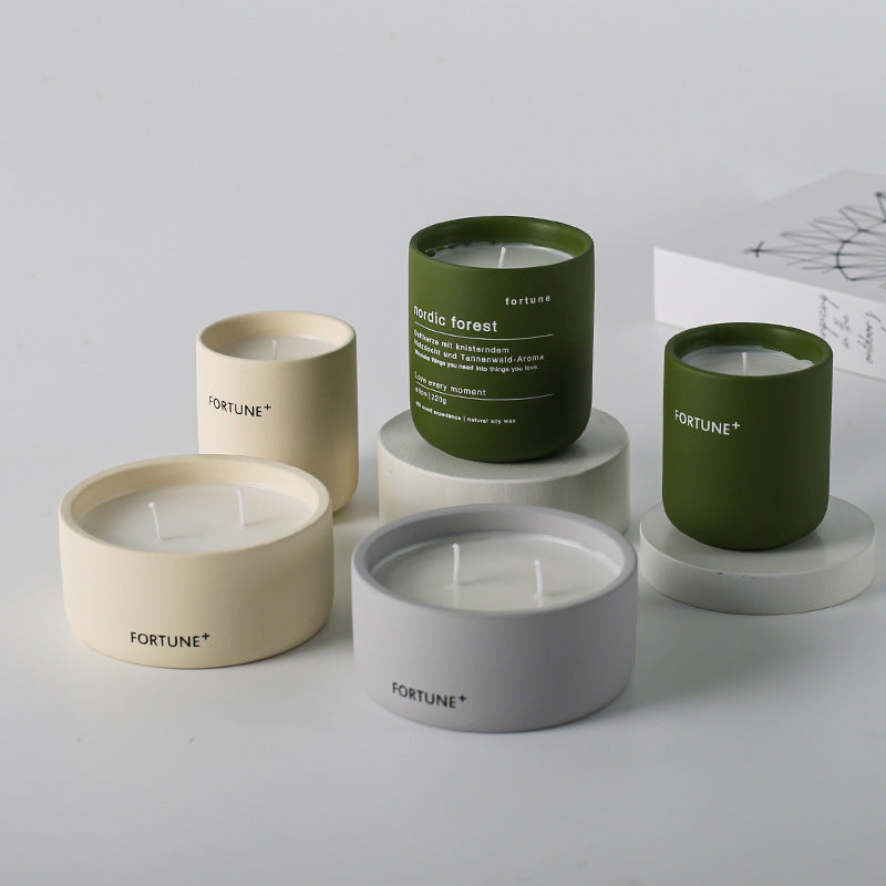 Ceramic Scented Candle Cup