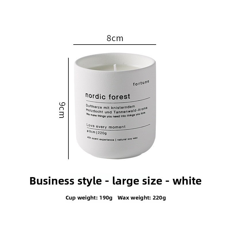 Ceramic Scented Candle Cup