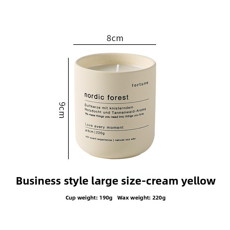 Ceramic Scented Candle Cup
