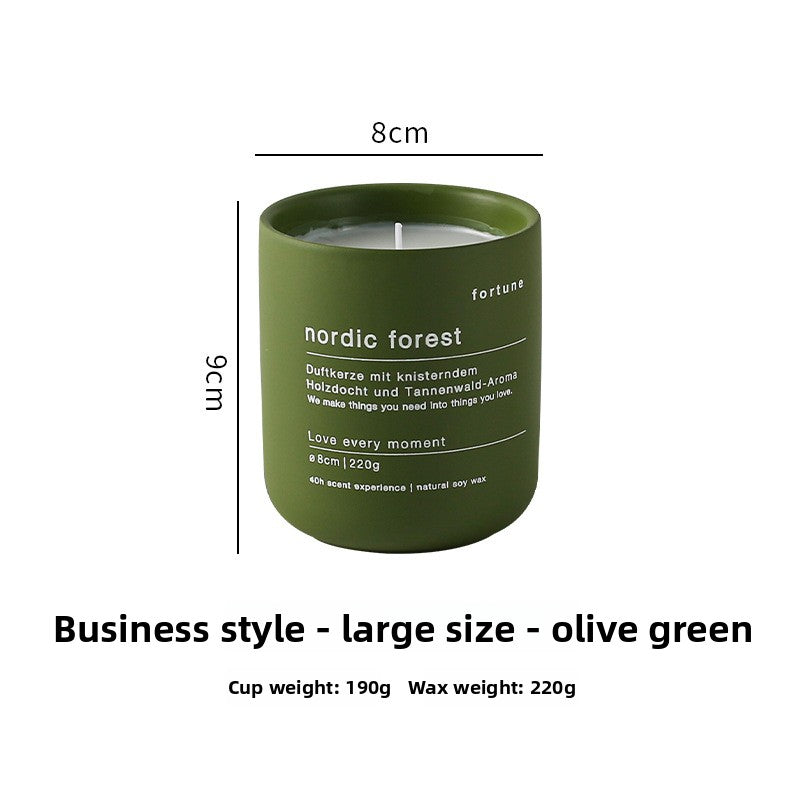 Ceramic Scented Candle Cup