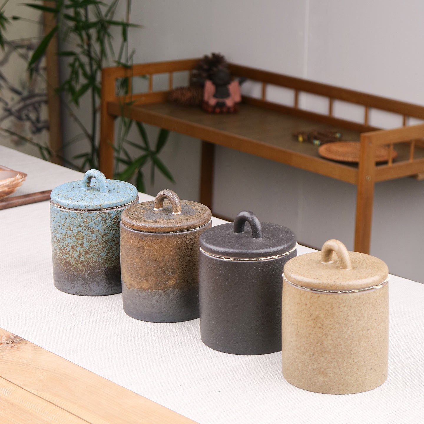 Ceramic Sealed Tea Storage Canister