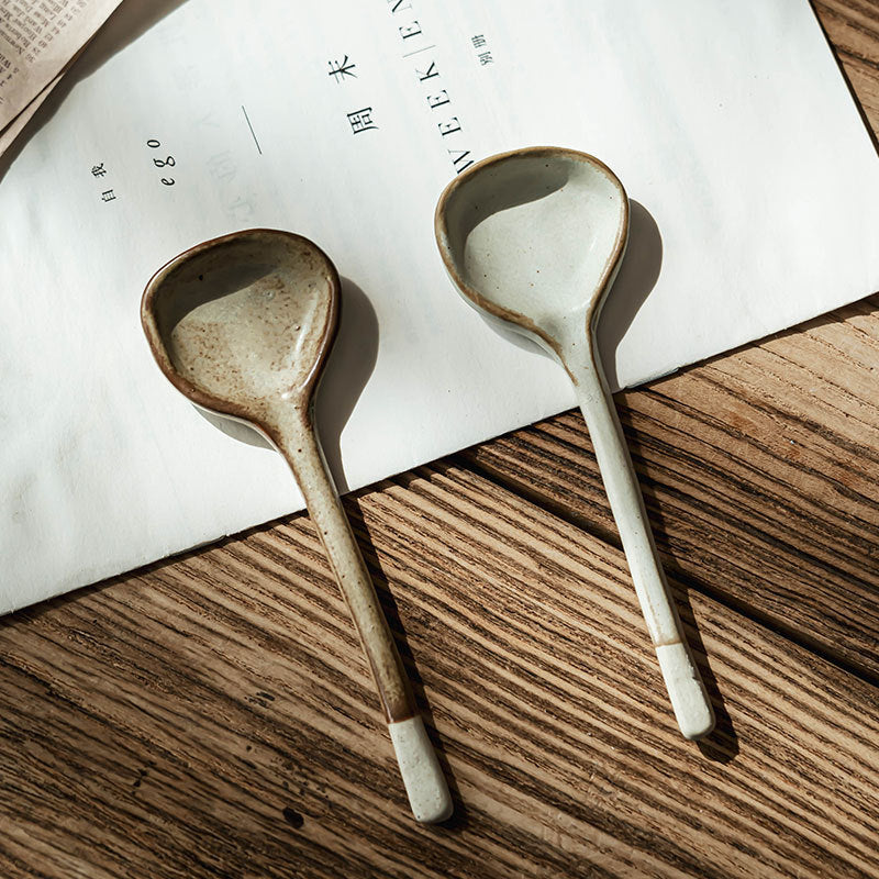 Ceramic spoon