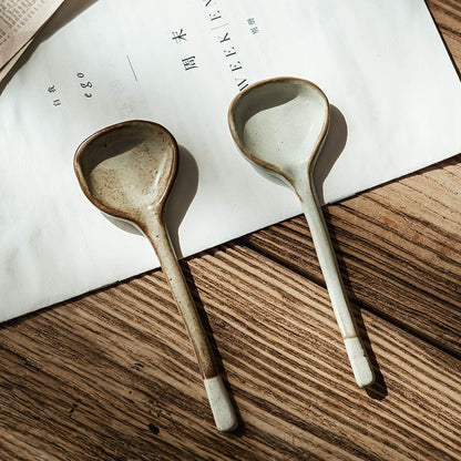 Ceramic spoon