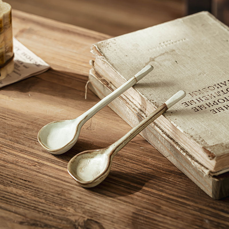 Ceramic spoon
