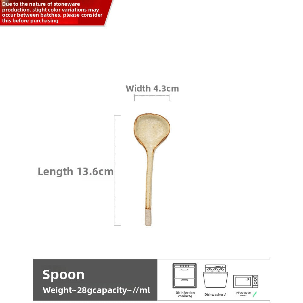 Ceramic spoon