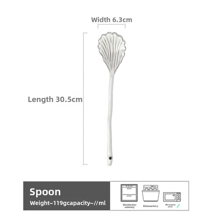 Ceramic spoon
