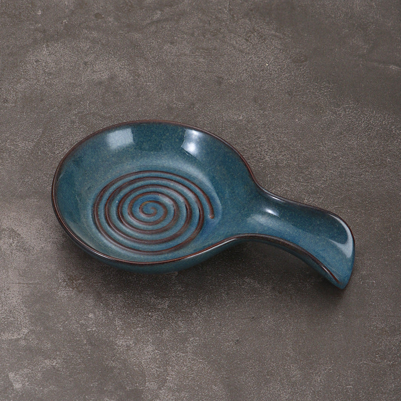 Ceramic spoon rest