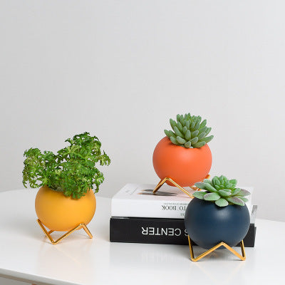 Ceramic Succulent Artificial Planter