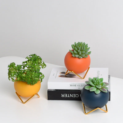 Ceramic Succulent Artificial Planter
