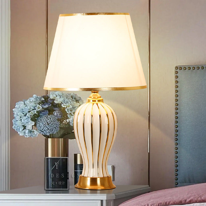 Ceramic Table Lamp Nordic Modern Bedside Light