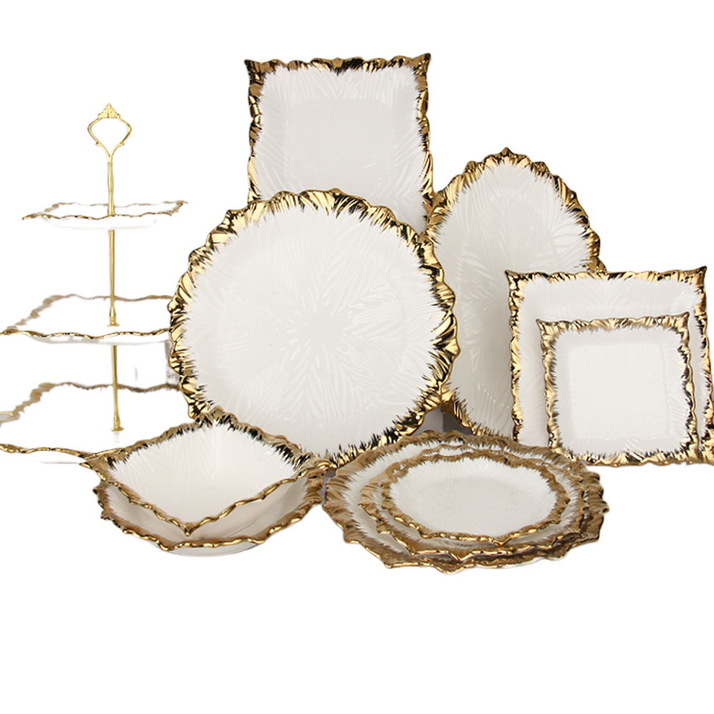 Ceramic tableware set meal