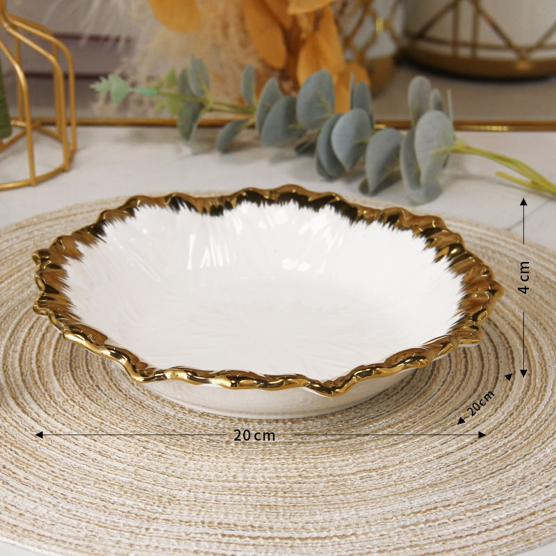 Ceramic tableware set meal