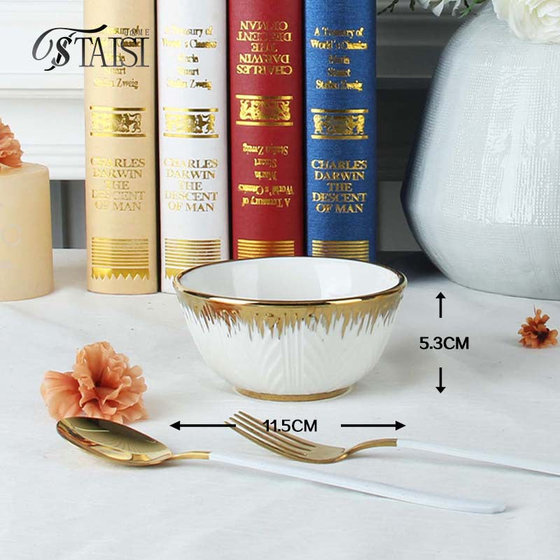 Ceramic tableware set meal