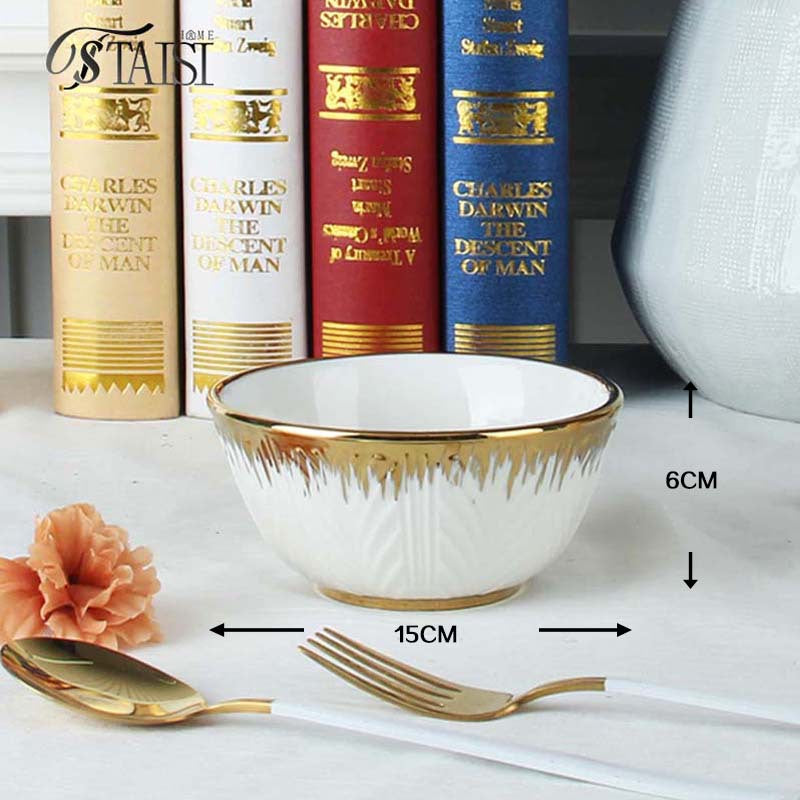 Ceramic tableware set meal