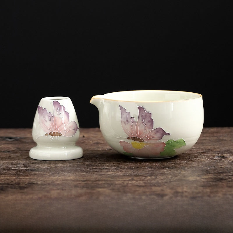 ceramic tea set