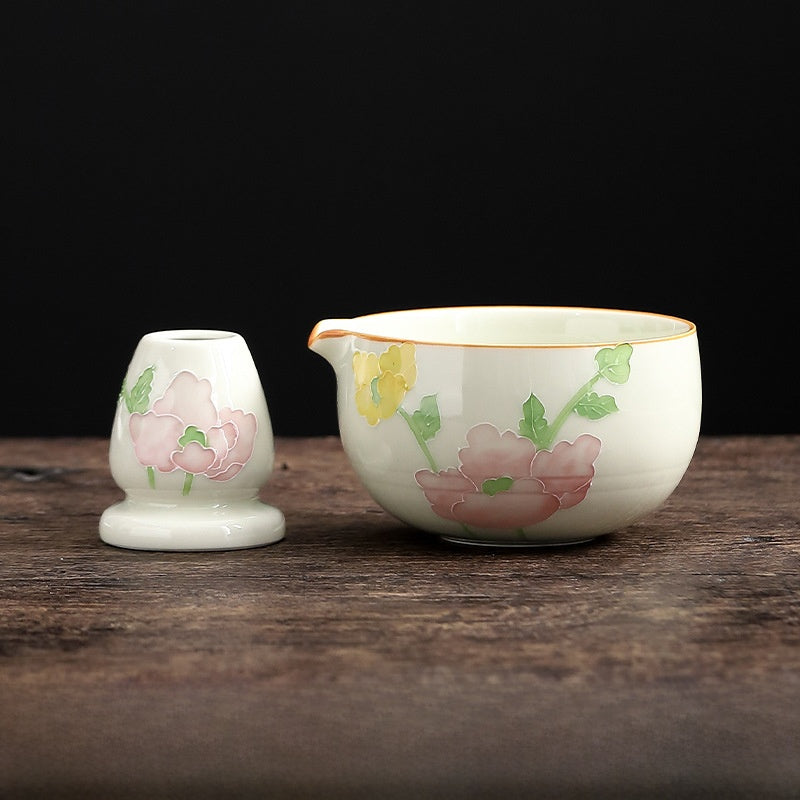 ceramic tea set