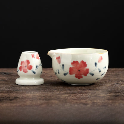 ceramic tea set
