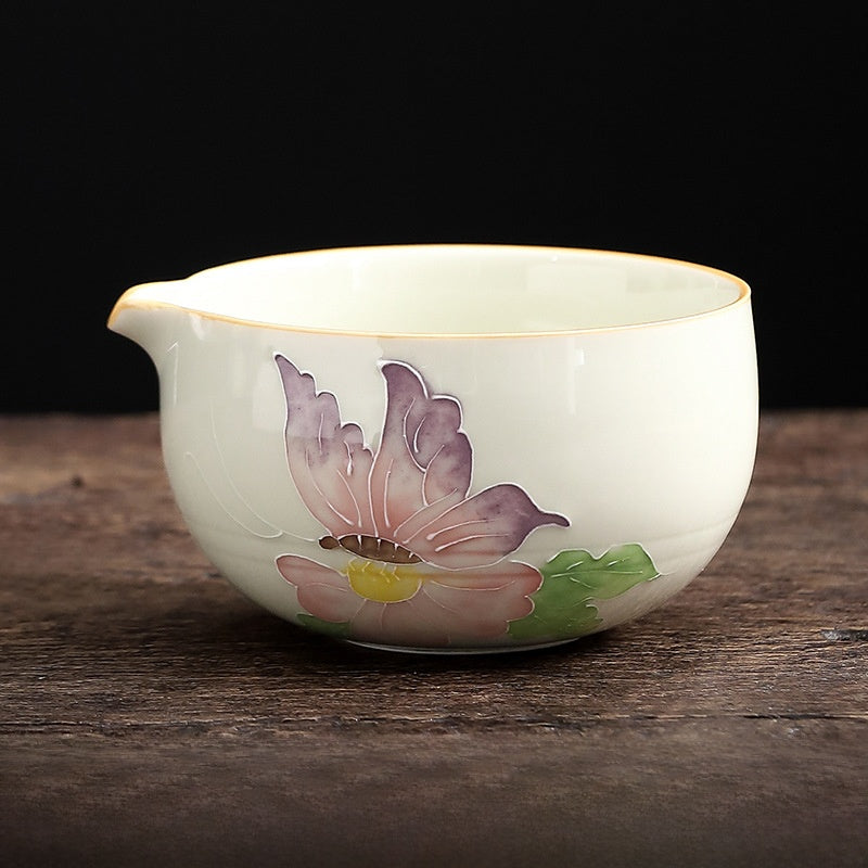 ceramic tea set